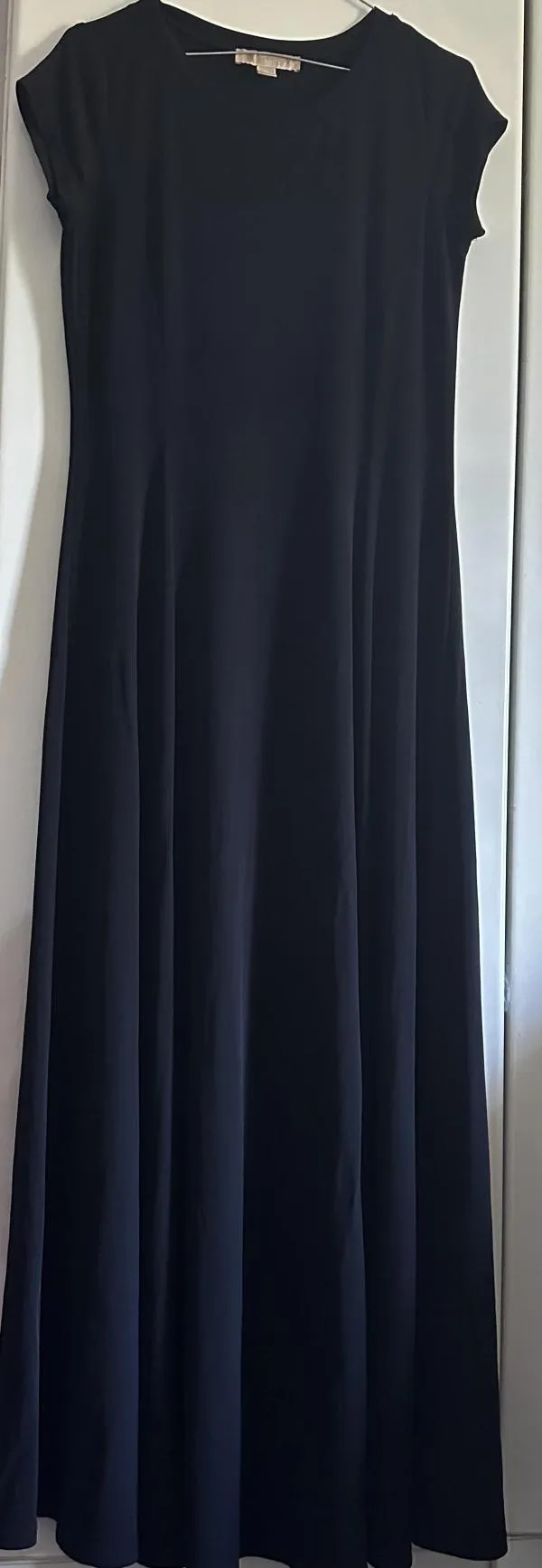 Rochie casual Michael Kors EU 40 | Bleumarin, Maxi, Mânecă scurtă, Pliuri, Poliester - Image 7