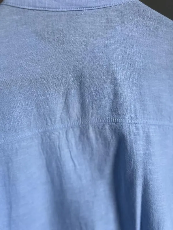Cămașă din denim H&M EU 34 | Bleu, Mânecă lungă, In - Image 5