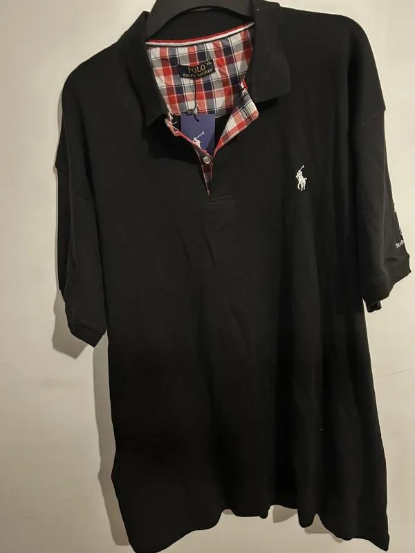 Tricou polo Polo Ralph Lauren XXL | Negru, Abstract & Color Block, Bumbac - Image 2