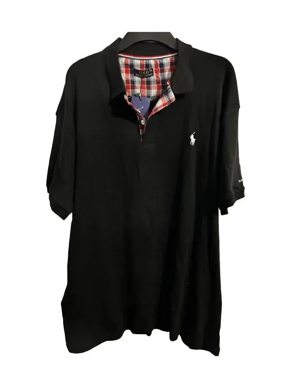 Tricou polo Polo Ralph Lauren XXL | Negru, Abstract & Color Block, Bumbac