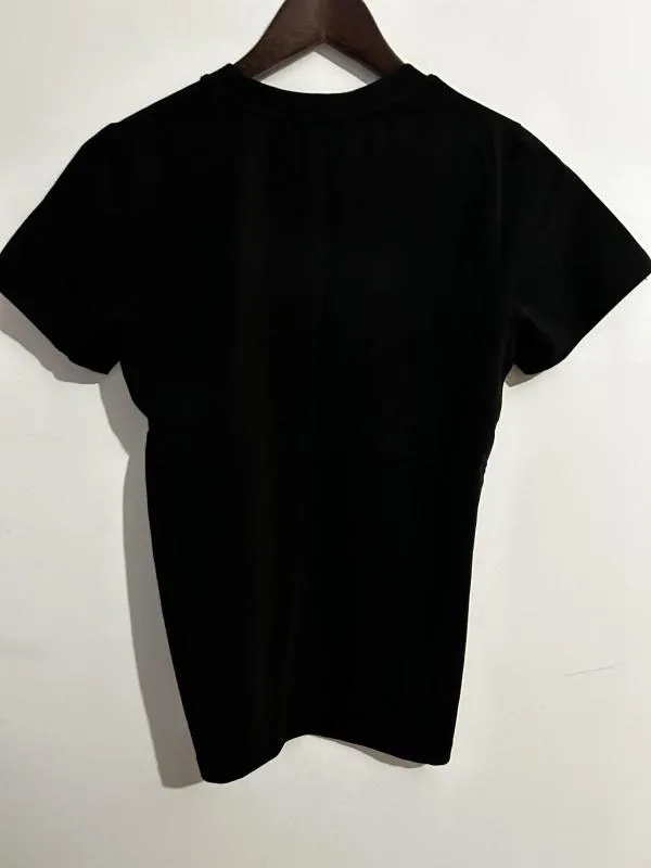 Tricou Tommy Hilfiger EU 36 | Negru, Normal, Logo, Bumbac - Image 2