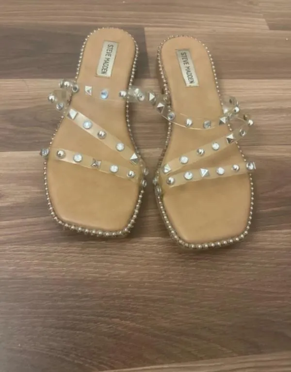 Șlapi Steve Madden EU 38 | Alb - Image 2