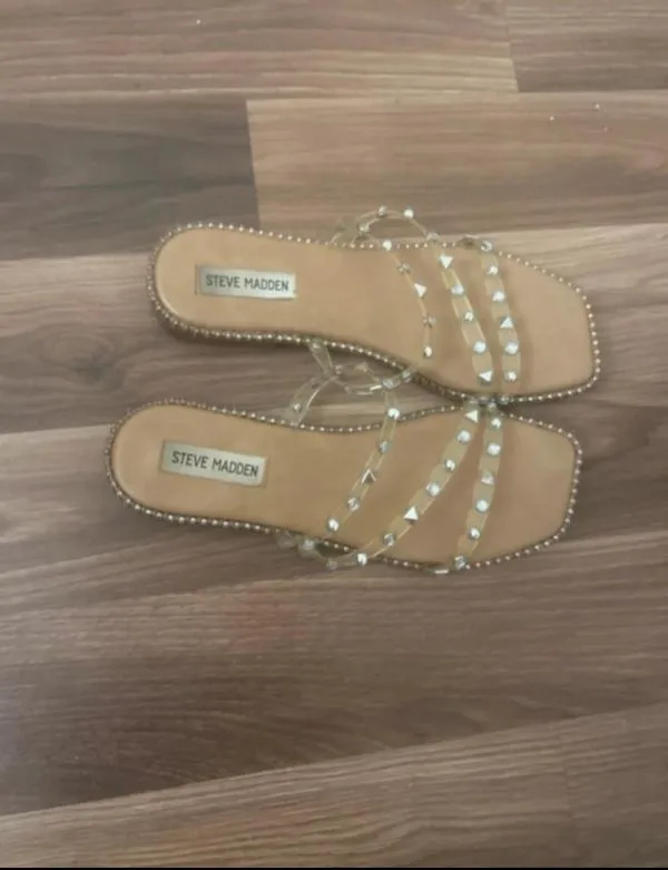 Șlapi Steve Madden EU 38 | Alb - Image 3