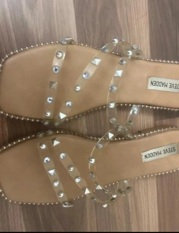 Șlapi Steve Madden EU 38 | Alb - Image 5