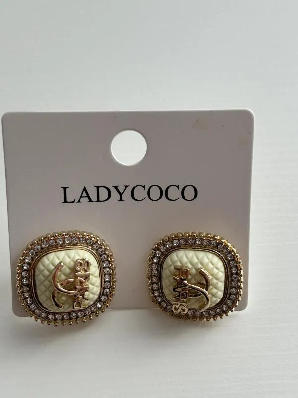 Cercei Lady Coco | Auriu - Image 2