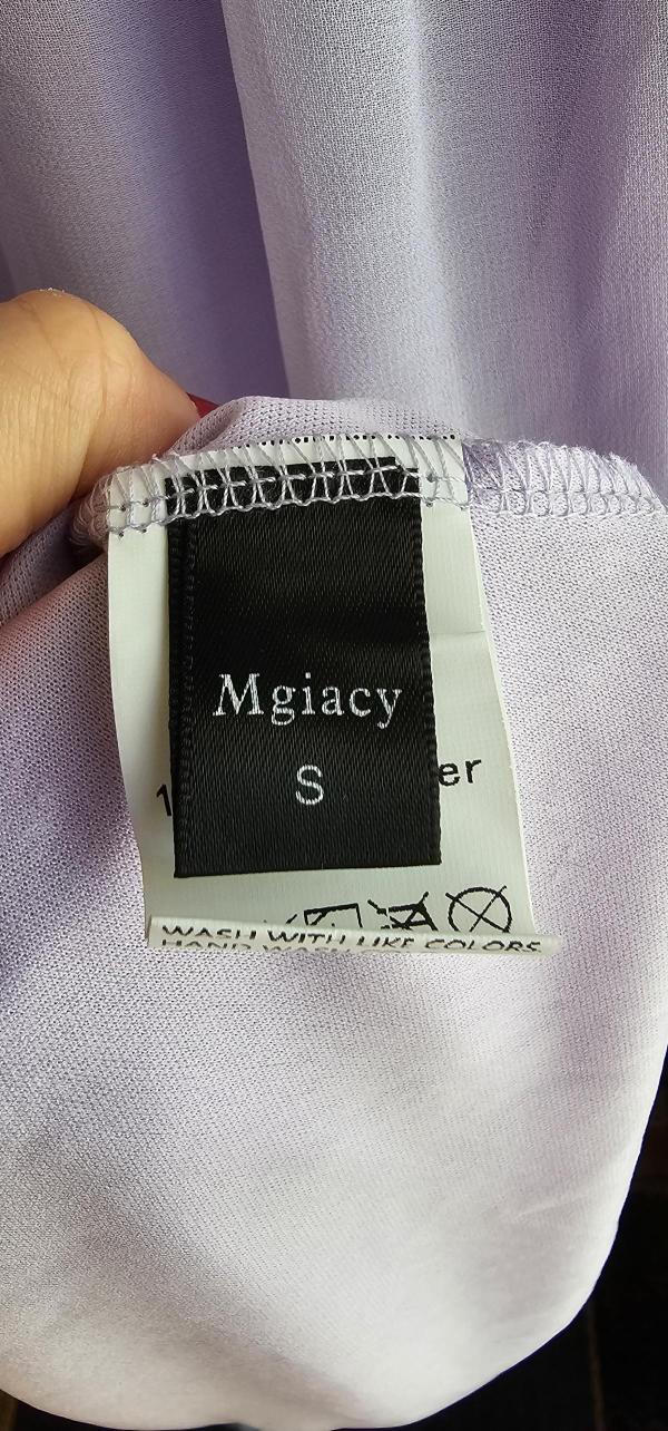 Rochie de ocazie Shein EU 36 | Mov, Maxi, Bretele subțiri, Dantelă, Poliester - Image 11