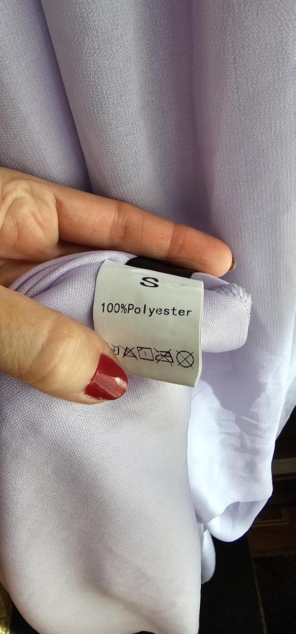 Rochie de ocazie Shein EU 36 | Mov, Maxi, Bretele subțiri, Dantelă, Poliester - Image 12