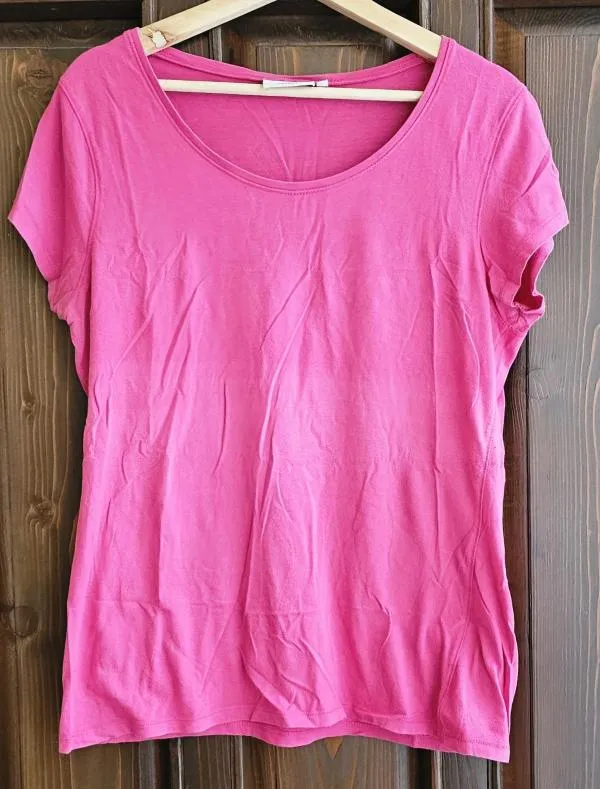Set 6 tricouri Yessica EU 38 | Fuchsia, Normal, Mânecă scurtă, Bumbac - Image 5