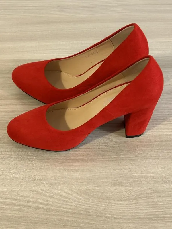 Pantofi cu toc înalt Gurosi EU 37 | Roșu - Image 3