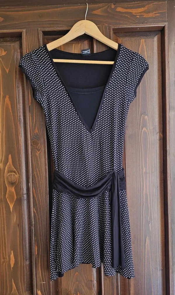 Rochie casual Dolce & Gabbana EU 38 | Multicolor, Mini, Mânecă scurtă, Buline Imprimeuri mici, Bumbac - Image 2