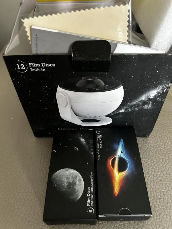 Proiector Galaxy Pro HD LED cu proiecție rotativă