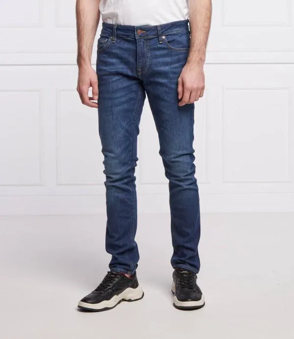 Blugi Guess EU 48 | Bleumarin, Lungi, Skinny fit, Denim - Image 4
