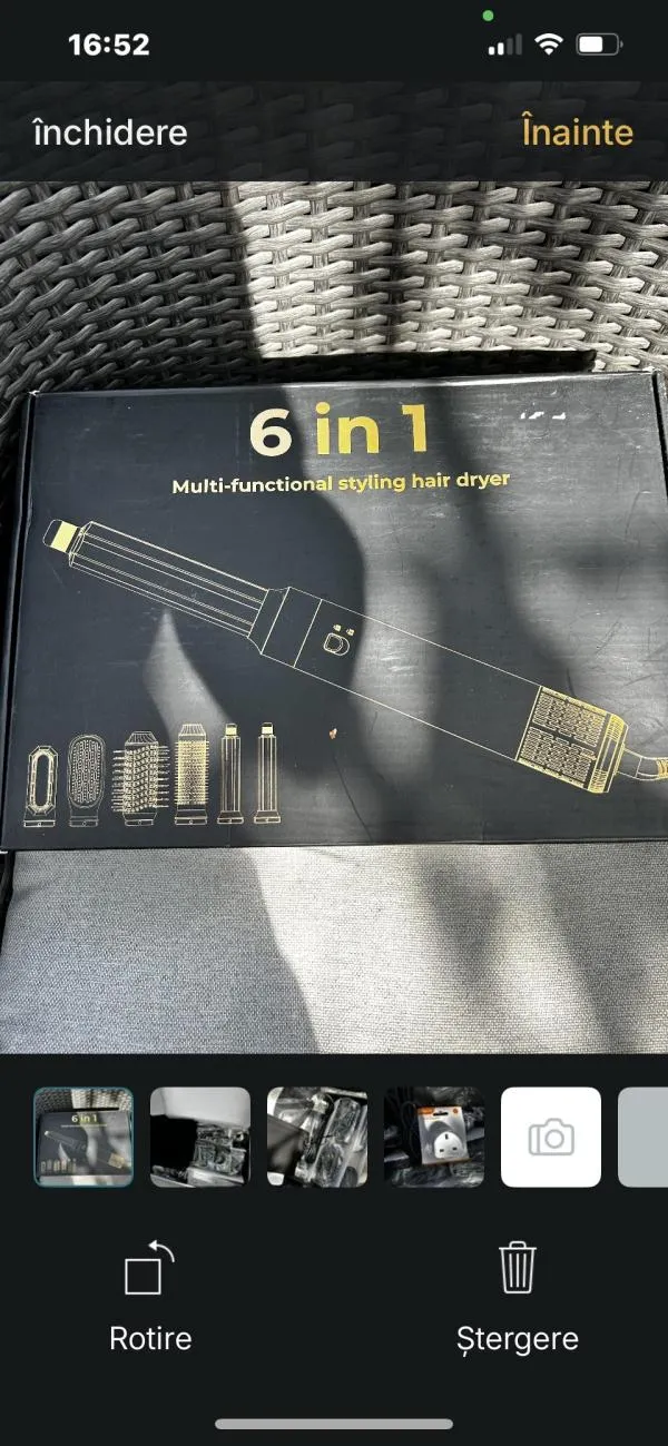 Aparat de coafat multifuncțional 6 în 1 Atopskins - Image 4