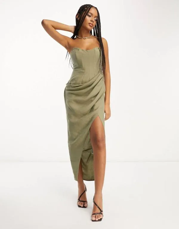 Rochie de seară ASOS EU 46 | Khaki