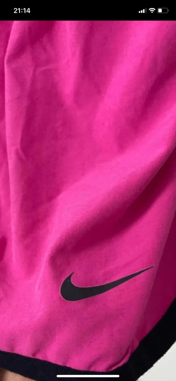 Pantaloni sport Nike L | Fuchsia, Scurți - Image 3