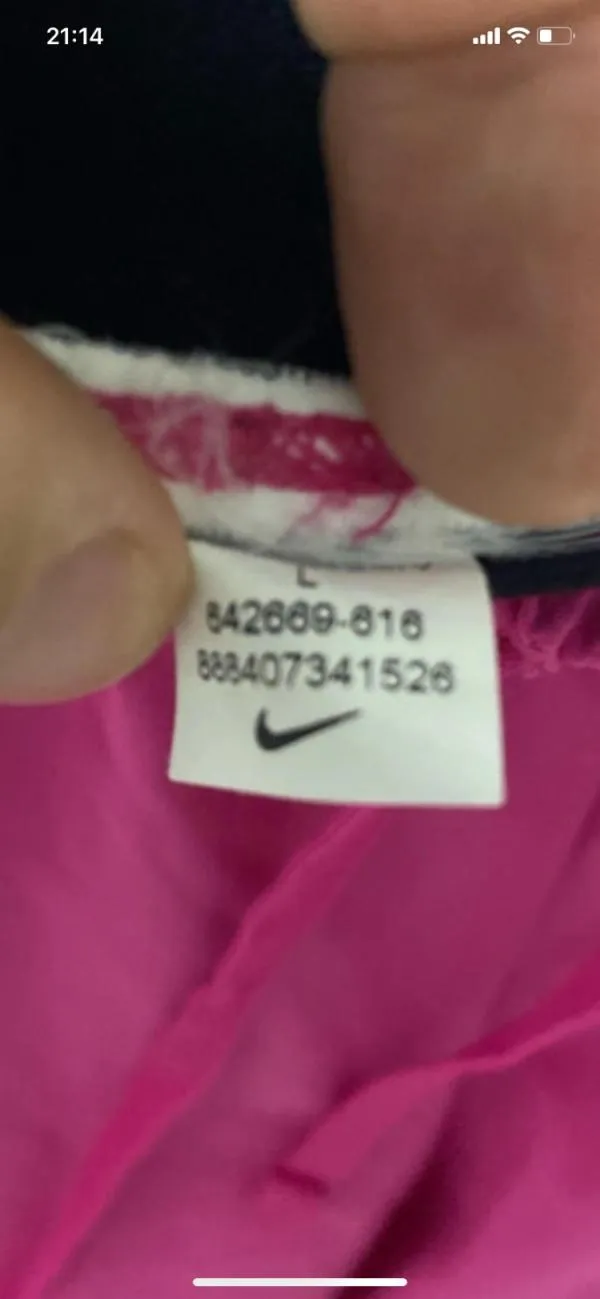 Pantaloni sport Nike L | Fuchsia, Scurți - Image 8