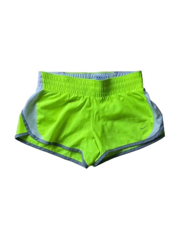 Pantaloni sport Nike XS | Verde lime, Scurți