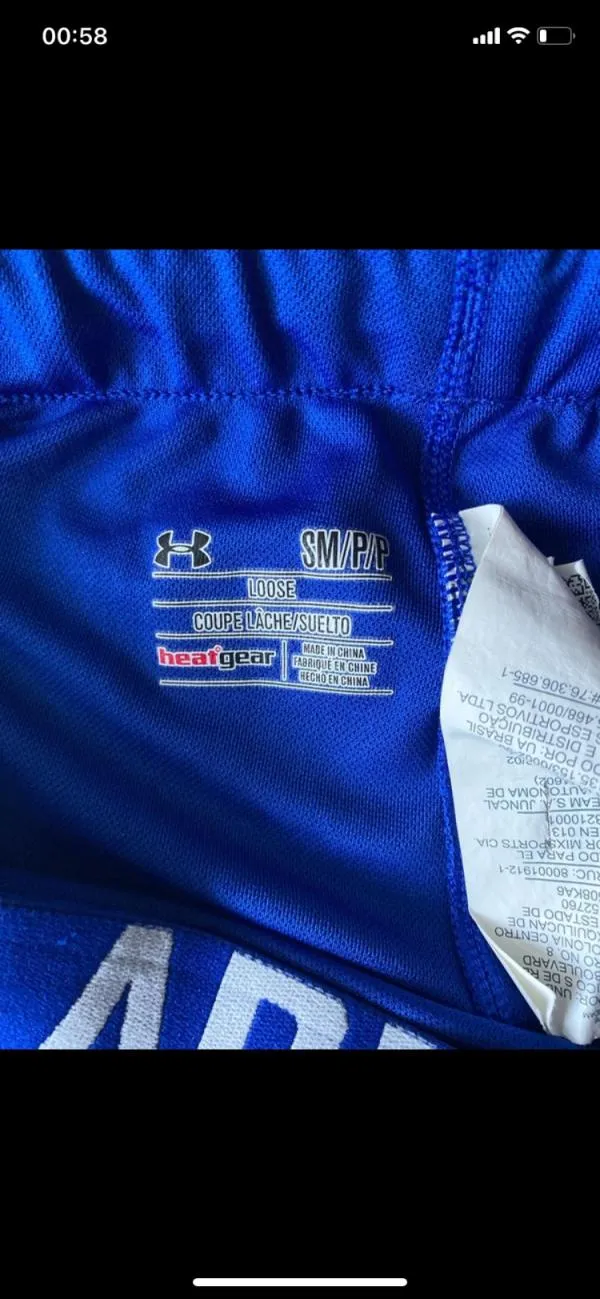 Pantaloni sport Under Armour M | Albastru, Scurți - Image 4