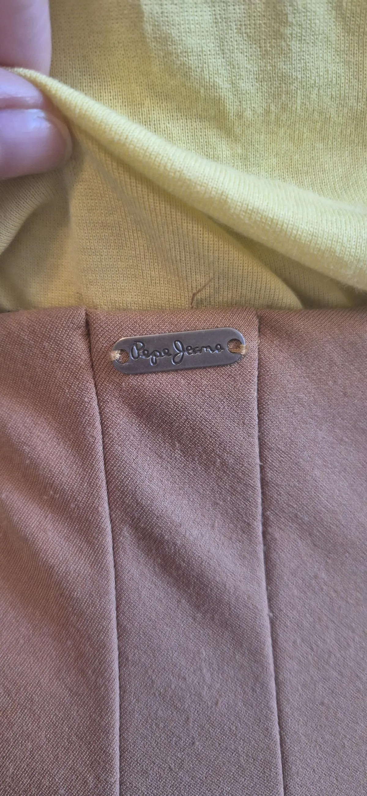 Fustă plisată Pepe Jeans EU 38 | Caramel, Mini, Talie înaltă, Plisată fit, Pliuri - Image 5