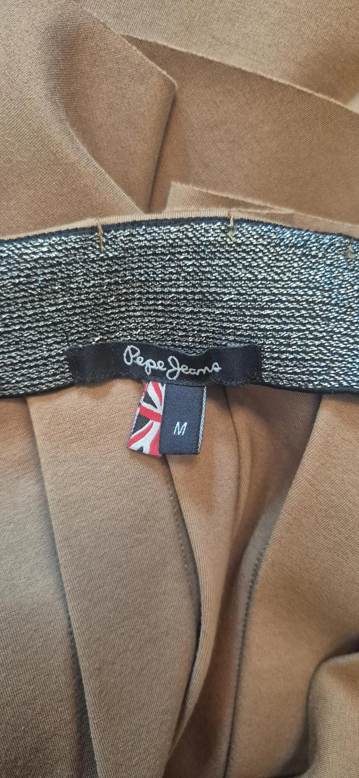 Fustă plisată Pepe Jeans EU 38 | Caramel, Mini, Talie înaltă, Plisată fit, Pliuri - Image 7
