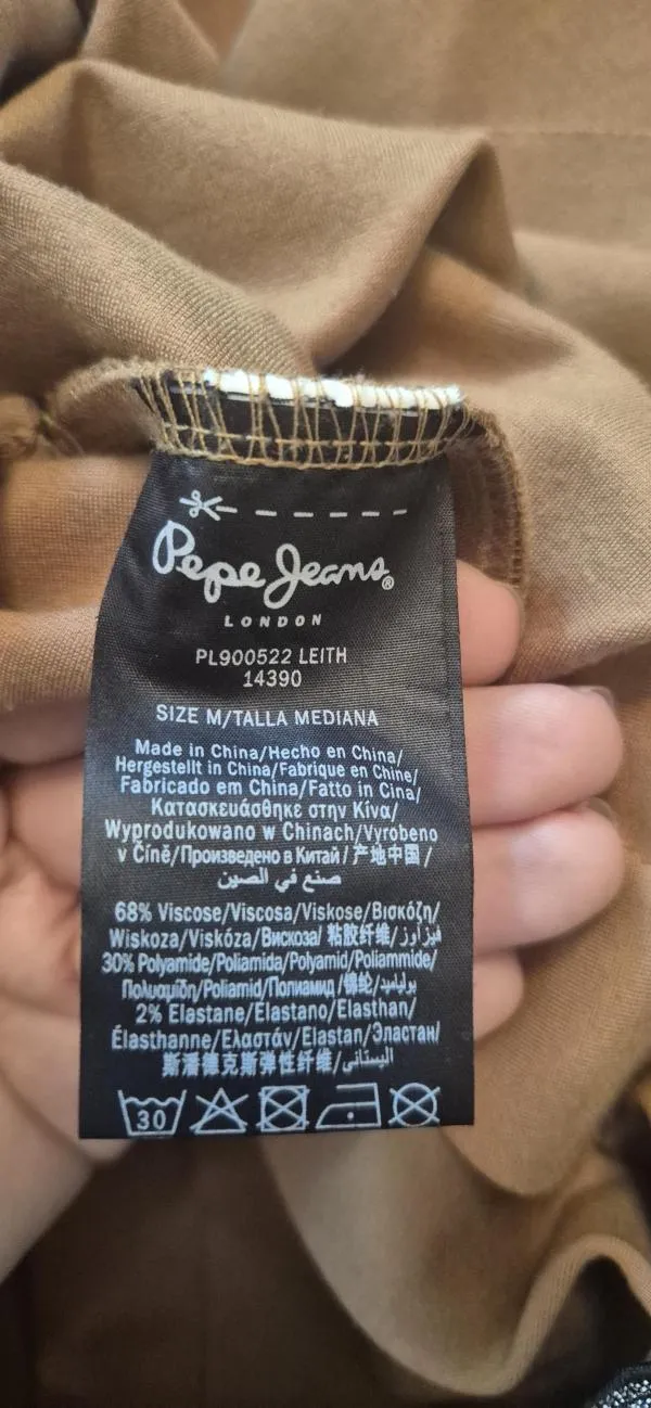 Fustă plisată Pepe Jeans EU 38 | Caramel, Mini, Talie înaltă, Plisată fit, Pliuri - Image 8