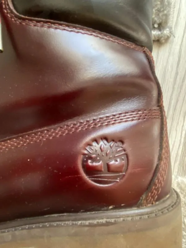 Ghete Timberland EU 40 | Maro, Piele naturală - Image 9