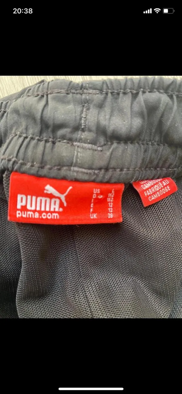 Pantaloni sport Puma S | Negru - Image 3