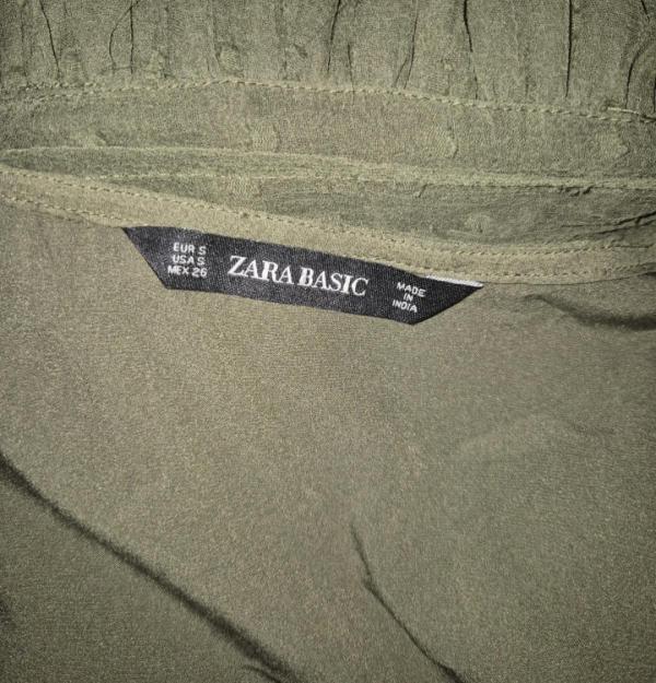Rochie casual Zara EU 36 | Khaki, Mini - Image 7