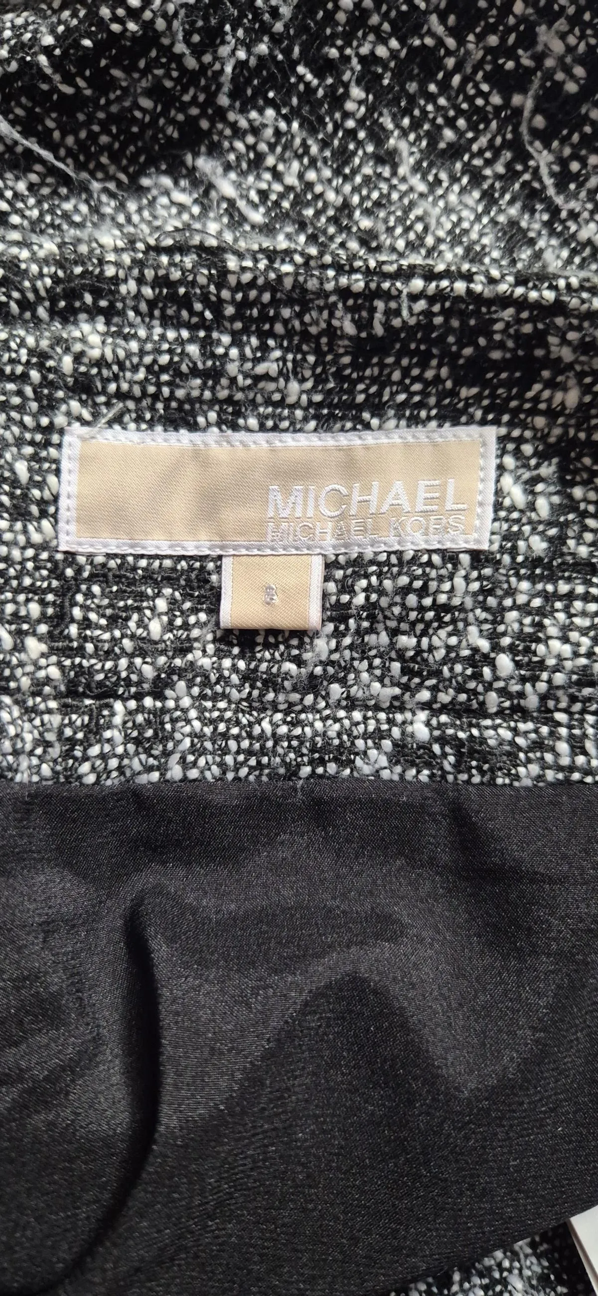 Fustă dreaptă Michael Kors EU 40 | Gri, Midi, Dreaptă (Straight) fit, Tweed - Image 8
