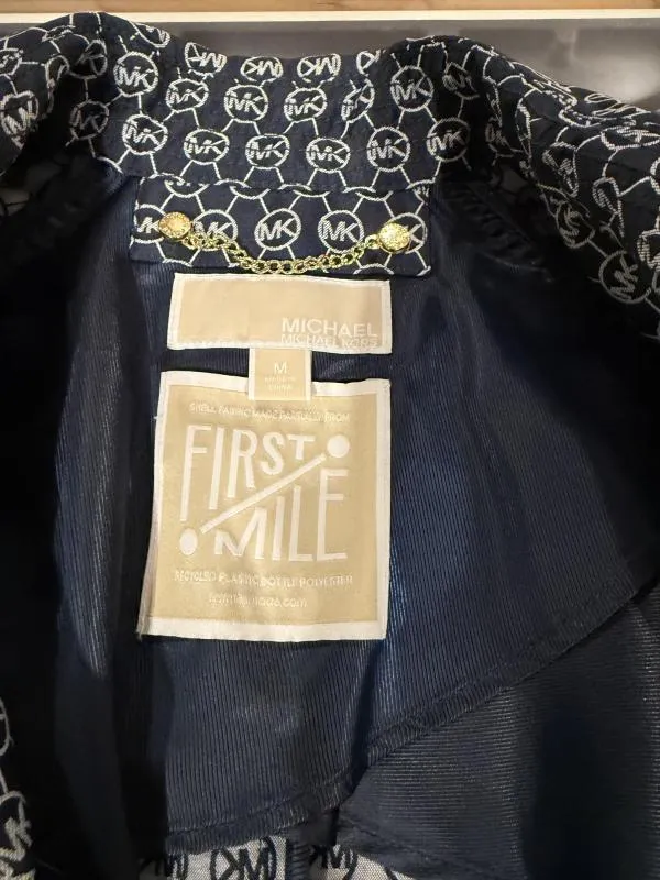 Trenci Michael Kors EU 38 | Bleumarin, Fără glugă, Logo - Image 11