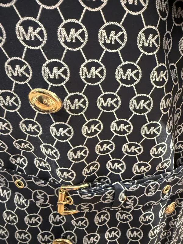Trenci Michael Kors EU 38 | Bleumarin, Fără glugă, Logo - Image 3