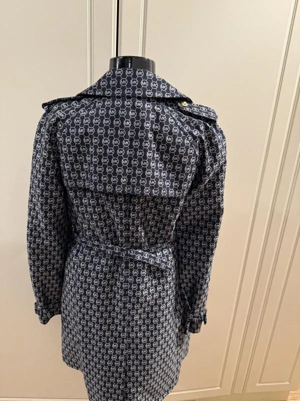 Trenci Michael Kors EU 38 | Bleumarin, Fără glugă, Logo - Image 6
