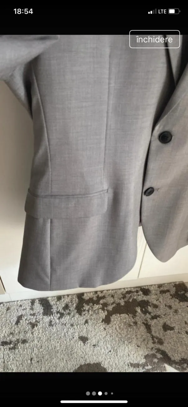 Costum Angelo Litrico EU 50 | Gri - Image 3