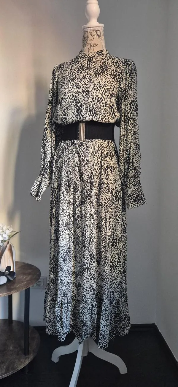 Rochie casual Topshop EU 38 | Alb, Maxi, Mânecă lungă - Image 2