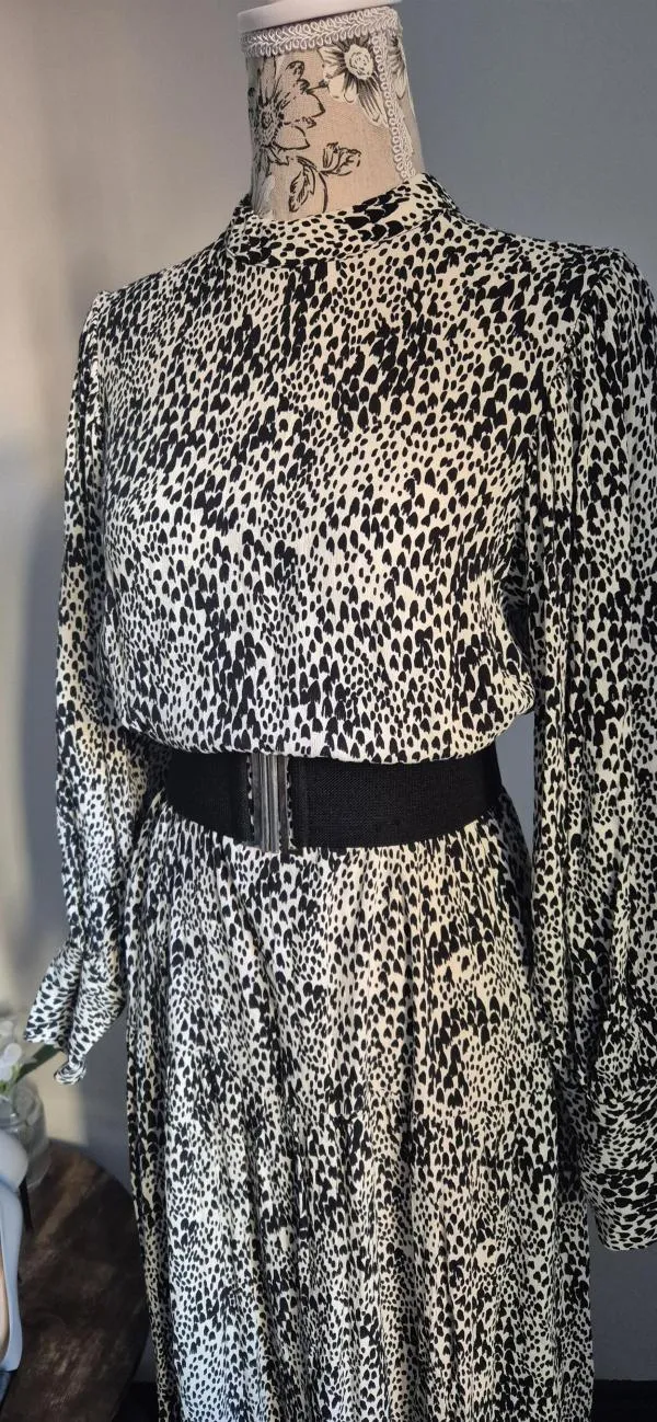 Rochie casual Topshop EU 38 | Alb, Maxi, Mânecă lungă - Image 3