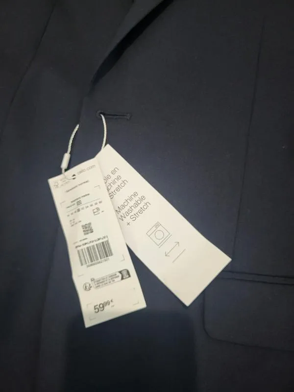 Sacou de costum Celio EU 50 | Bleumarin - Image 2