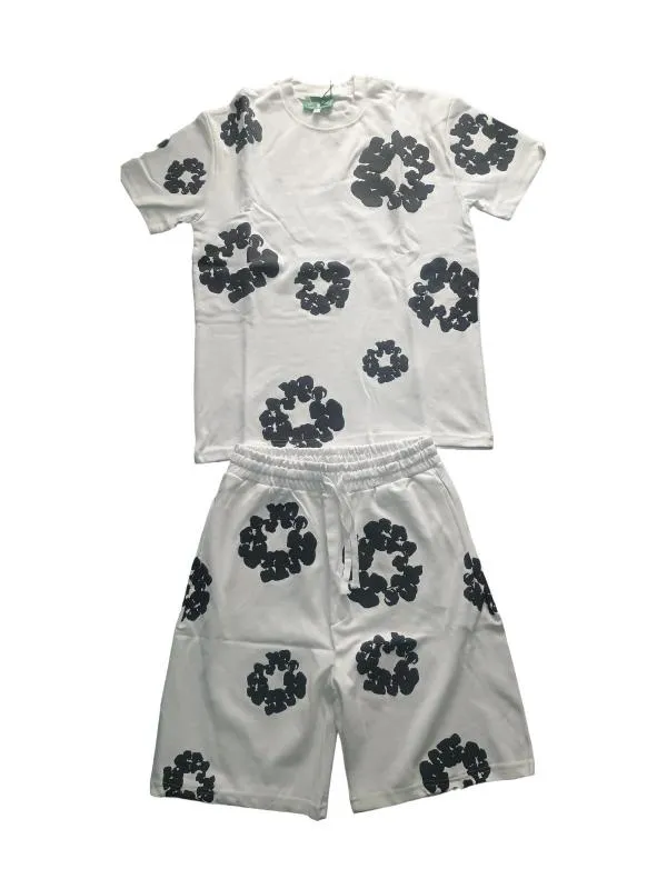 Compleu Denim Tears L | Alb