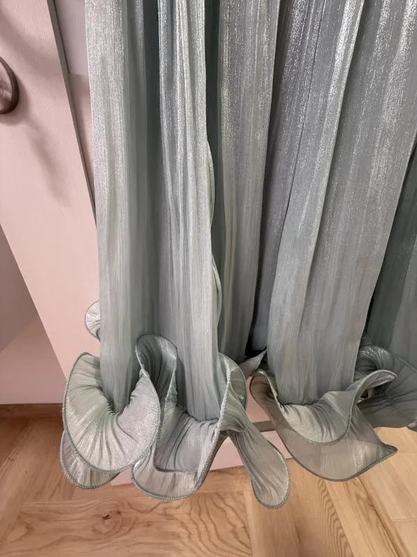 Rochie de ocazie Trendyol EU 40 | Verde mentă, Midi, Bretele subțiri - Image 4