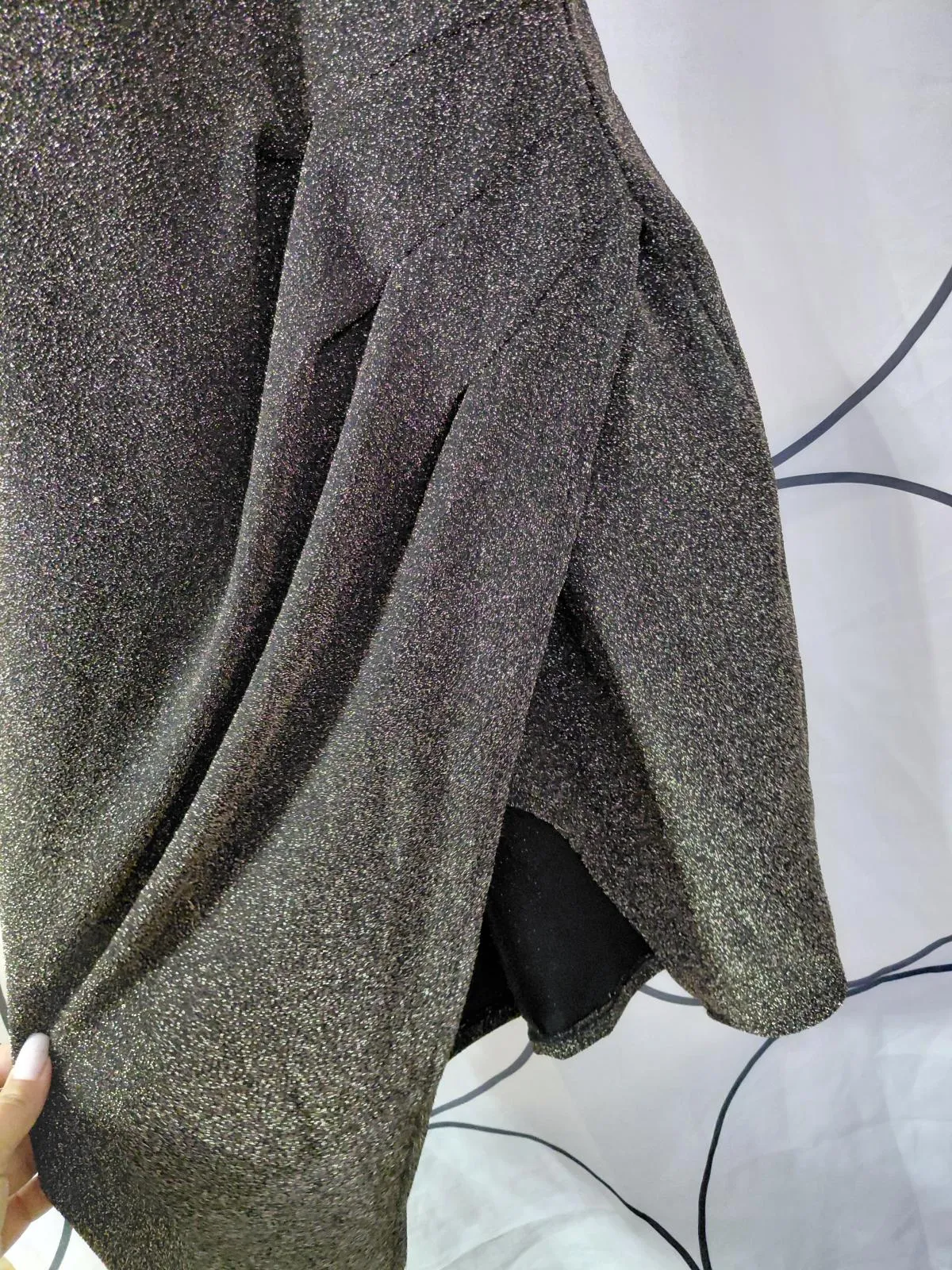 Rochie de ocazie Pronto Moda Cristina EU 38 | Auriu, Midi - Image 3