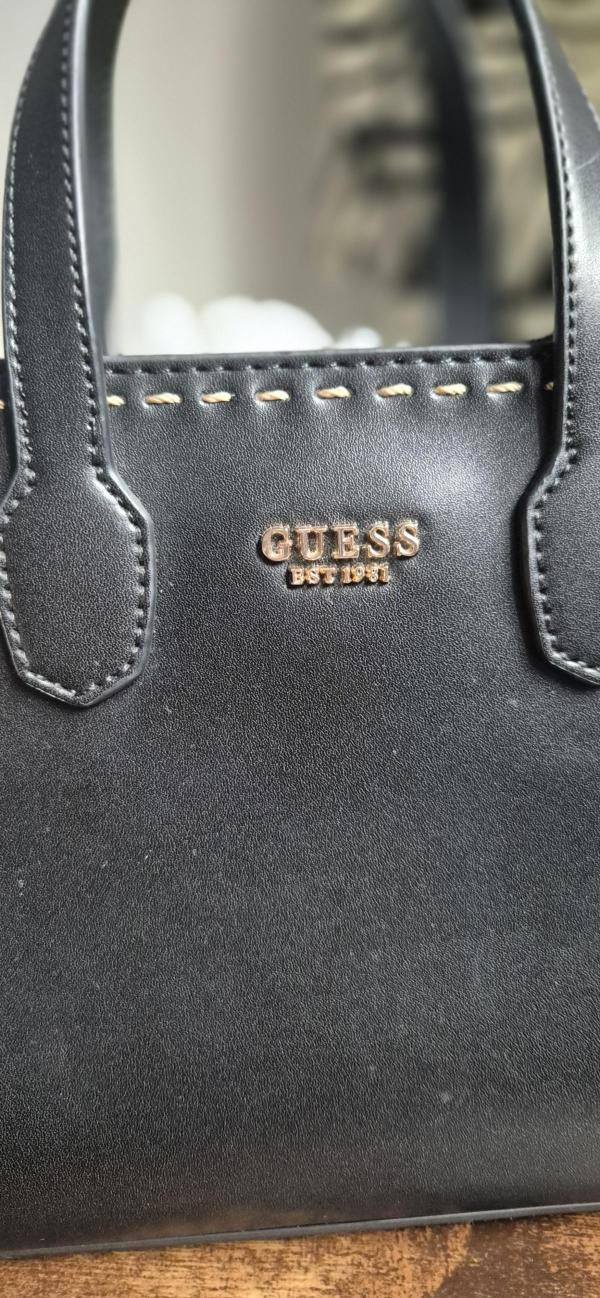 Geantă de mână Guess | Negru, Poliuretan - Image 5