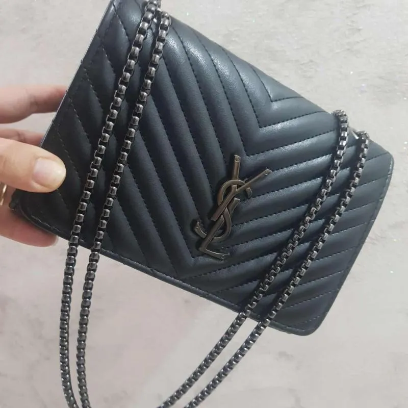 Geantă de umăr Yves Saint Laurent | Negru
