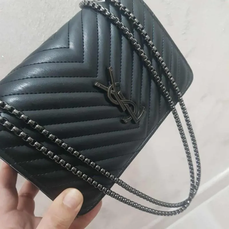 Geantă de umăr Yves Saint Laurent | Negru - Image 2