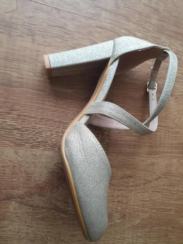 Pantofi cu toc înalt Estint EU 38 | Auriu - Image 5