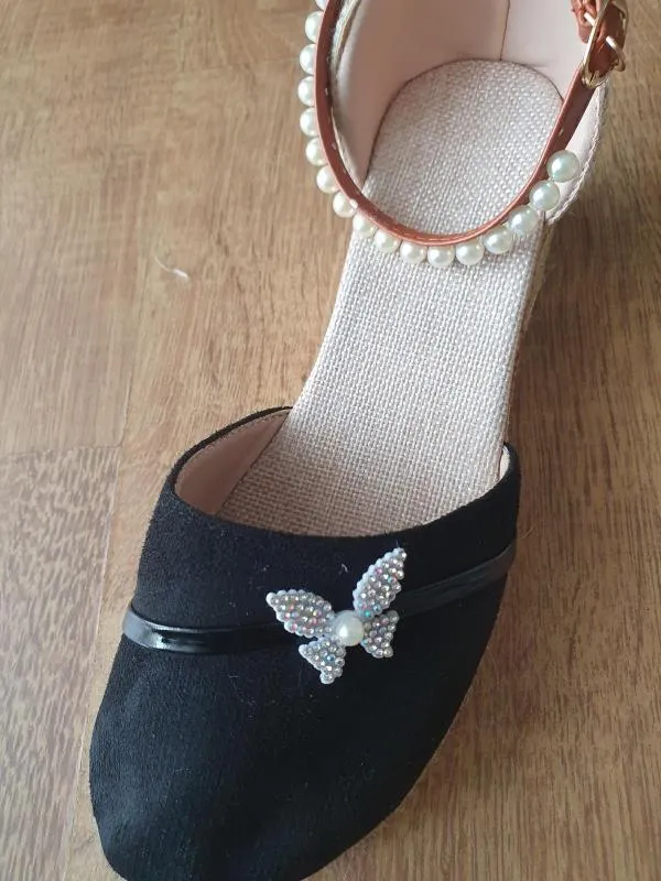 Espadrile Shein EU 40 | Crem, Pânză - Image 4