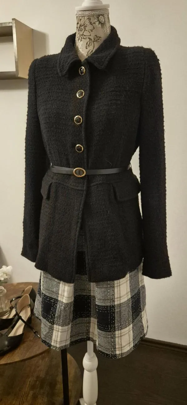 Blazer Zara M | Negru, Fără glugă - Image 5