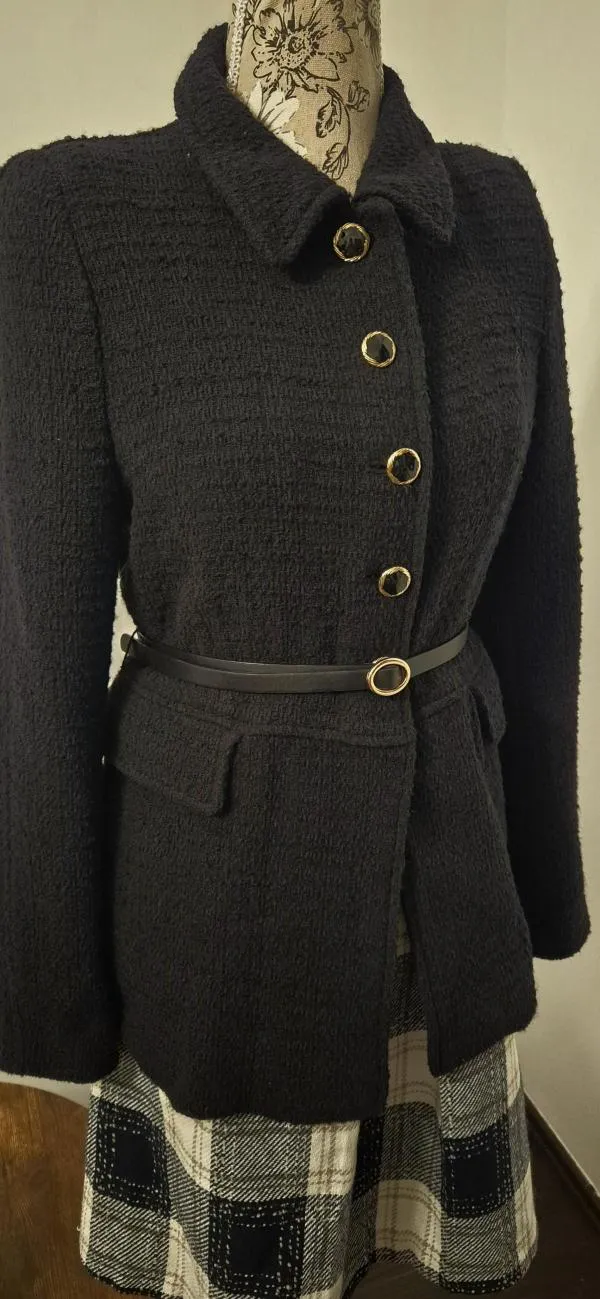 Blazer Zara M | Negru, Fără glugă - Image 6