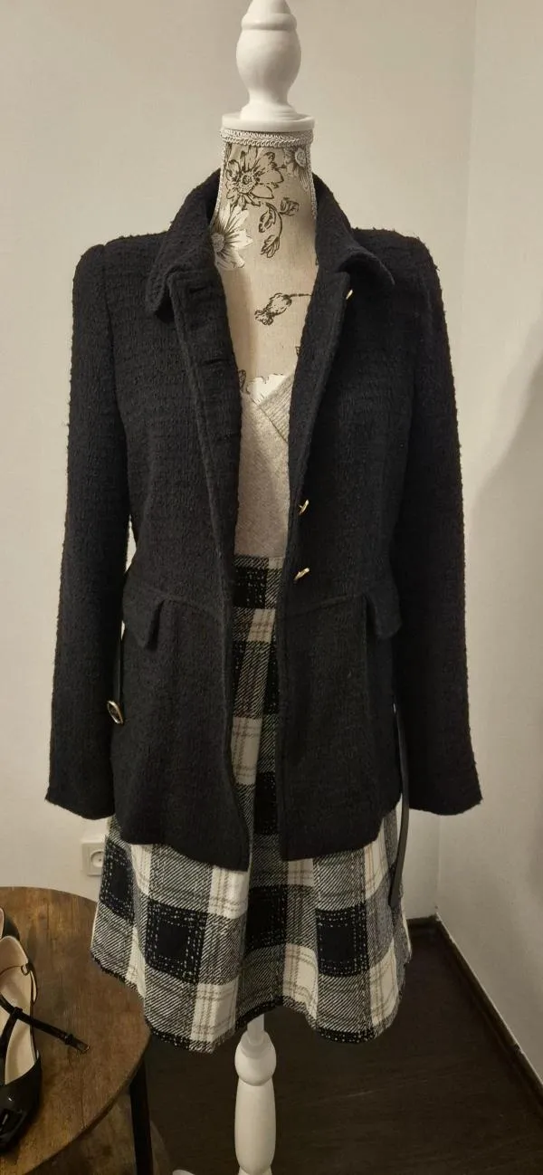 Blazer Zara M | Negru, Fără glugă - Image 8