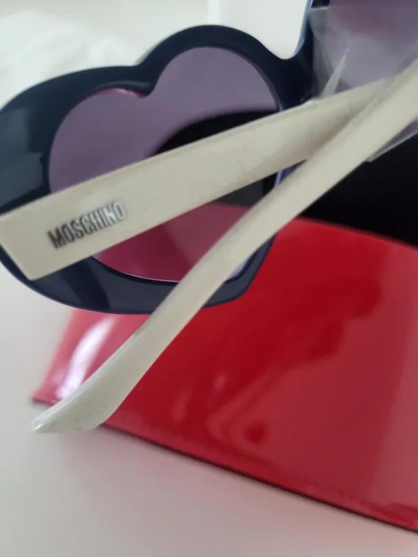 Ochelari de soare Moschino | Indigo - Image 4