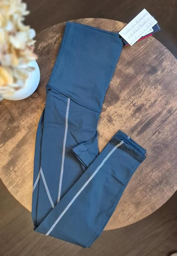 Pantaloni pentru gravide Reebok S | Verde, Maternity - Image 8