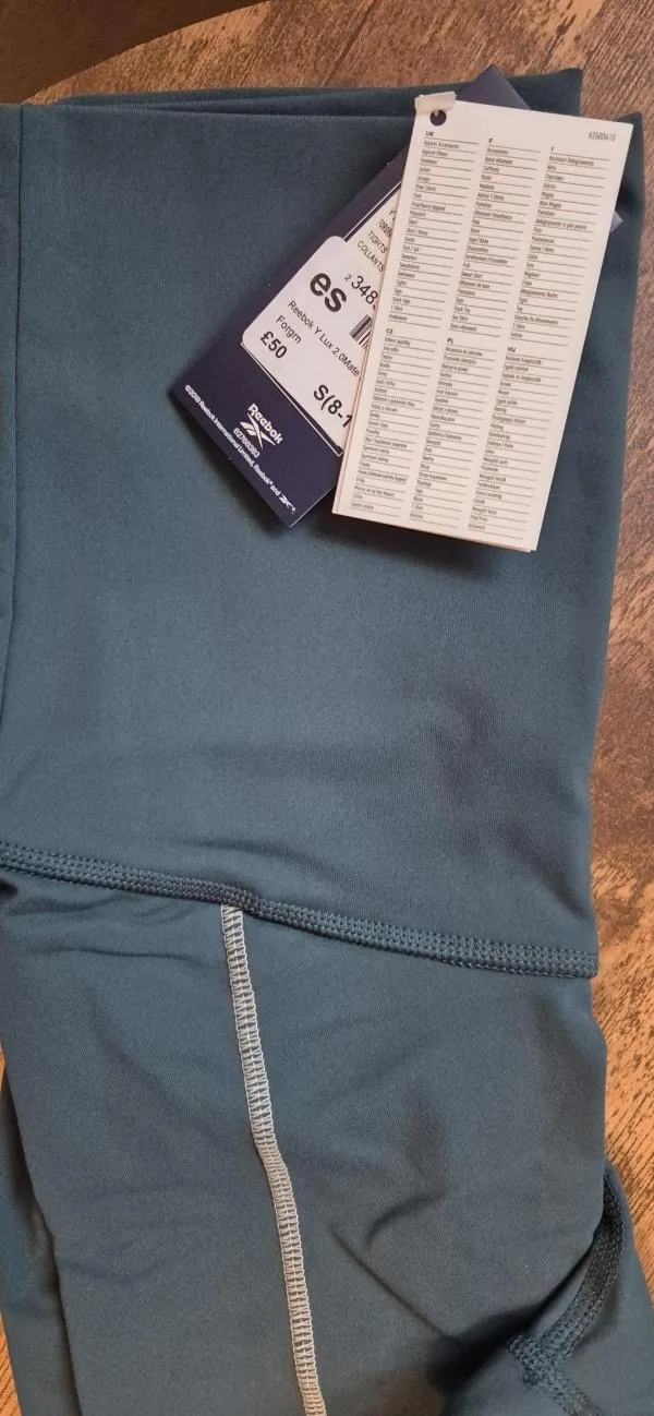 Pantaloni pentru gravide Reebok S | Verde, Maternity - Image 11
